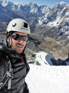 Niels van Buren op Mt Everest